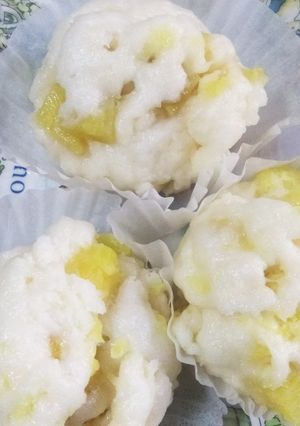 202 米粉とさつまいもの蒸しパン-レシピのメイン写真