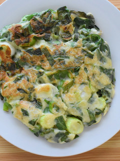 大根餅とお好み焼きをドッキング♪野菜もち-レシピのメイン写真