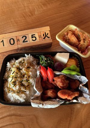 2022.10/25 中学生男子お弁当-レシピのメイン写真