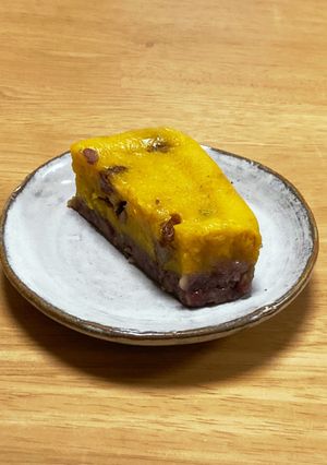 もちもちねっとり　かぼちゃ小豆ういろう-レシピのメイン写真