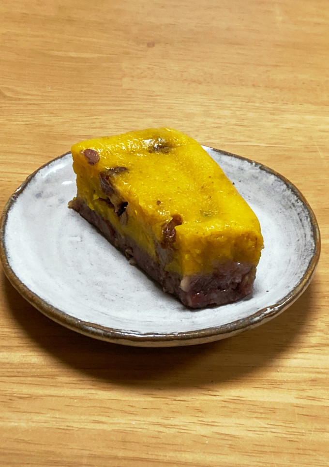 もちもちねっとり　かぼちゃ小豆ういろう-レシピのメイン写真