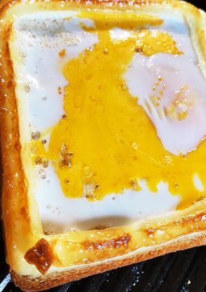 進め！！ウォールマヨ目玉焼きトースト-レシピのメイン写真