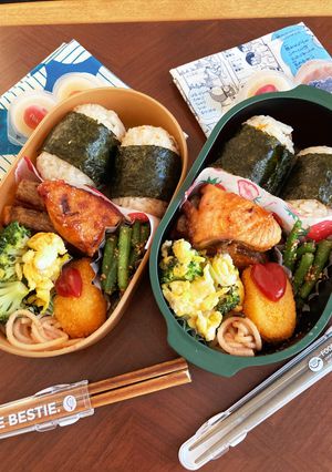 【覚書】20221025中高生お弁当-レシピのメイン写真