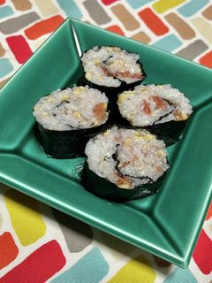超簡単☆旨味堪能!しらす梅の納豆海苔巻き-レシピのメイン写真