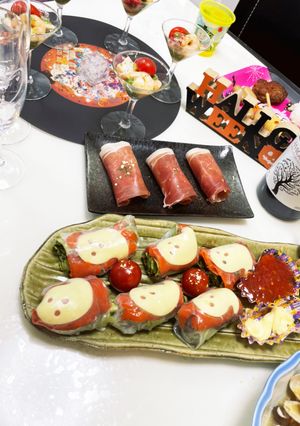 ハロウィン生春巻き-レシピのメイン写真