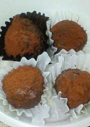 カロリー5分の１☆ヘルシーチョコトリフ-レシピのメイン写真
