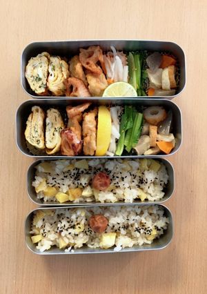 中・高生＊少なめお弁当6-レシピのメイン写真
