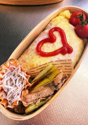 手抜き弁当74-レシピのメイン写真