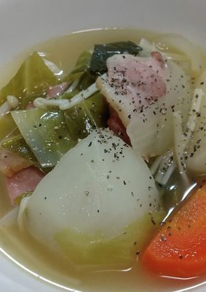 かぶのクリームスープ-レシピのメイン写真