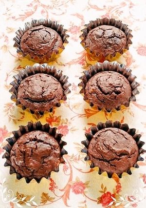 米粉×豆腐のノンオイルなチョコケーキ-レシピのメイン写真