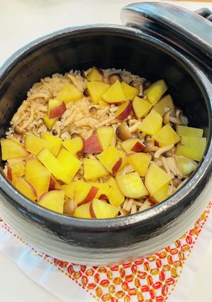しょうが香るさつまいもご飯-レシピのメイン写真