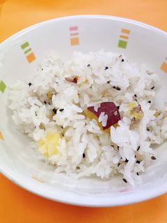 さつまいもご飯☆給食メニュー-レシピのメイン写真