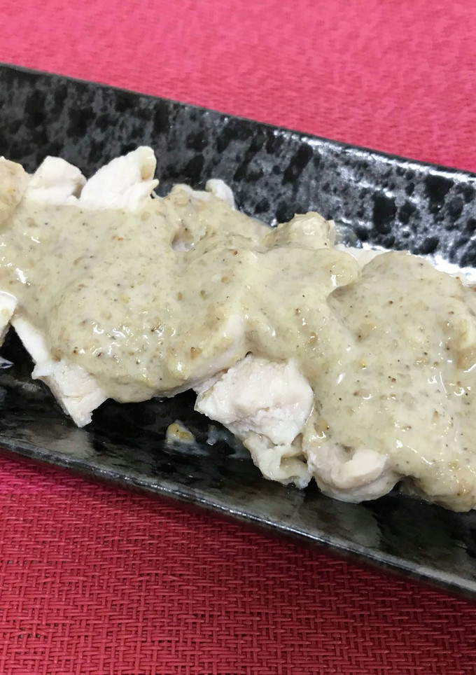 やわらか鶏のごまだれかけ-レシピのメイン写真