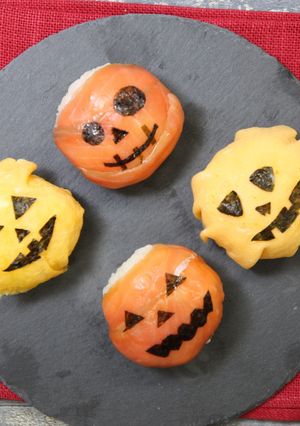 本みりんで「すし飯」ハロウィン❤デコ-レシピのメイン写真