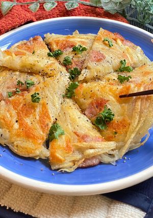 いも最高！とろ〜りチーズのじゃガレット-レシピのメイン写真