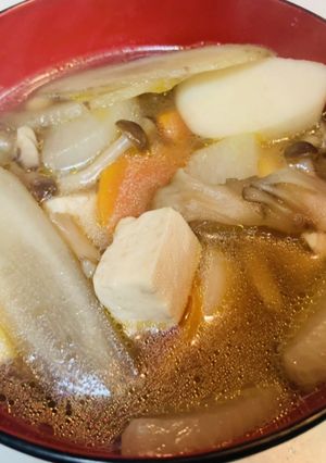 具沢山けんちん汁-レシピのメイン写真