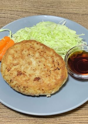 福豆の豆腐ハンバーグ-レシピのメイン写真