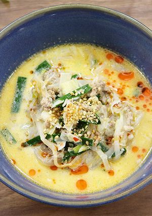 レンジで！簡単うま辛！坦々スープ-レシピのメイン写真