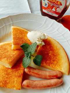 もっちり☆米粉ヨーグルトパンケーキ-レシピのメイン写真