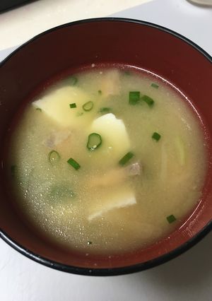 生姜香る◎お刺身でほっこり味噌汁◎-レシピのメイン写真