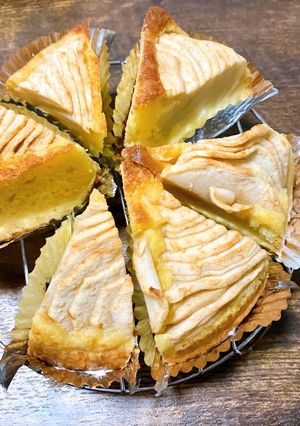 りんごのふんわりケーキ-レシピのメイン写真