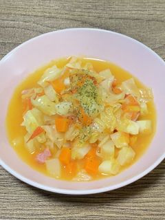 栄養たっぷり 無水ミネストローネ-レシピのメイン写真