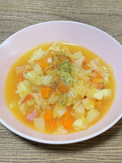 栄養たっぷり 無水ミネストローネ-レシピのメイン写真