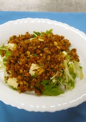 【食改】オートミール入り豆腐サラダ-レシピのメイン写真
