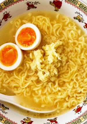 市販の塩ラーメンで！しょうがラーメン-レシピのメイン写真