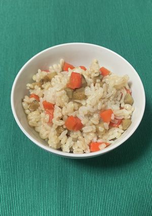 食物繊維たっぷり　ごぼうと生姜の混ぜご飯-レシピのメイン写真