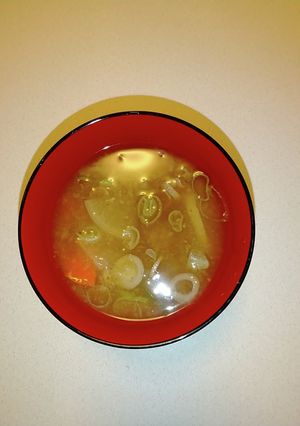 蓮根のすりながしほっこり味噌汁-レシピのメイン写真