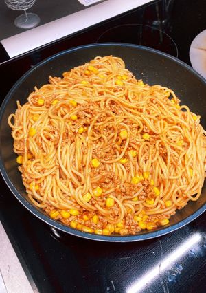 山吹スパゲティ-レシピのメイン写真