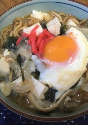 味噌つゆ焼きそば-レシピのメイン写真