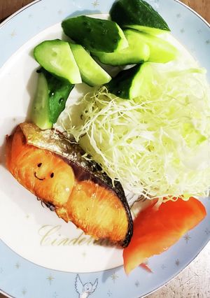 ' ᴅ ' 切り身に顔つけちゃお ♫-レシピのメイン写真