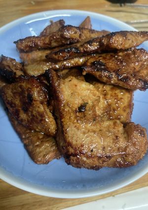 我が家のおつまみ豚レバー(味噌ダレ)-レシピのメイン写真