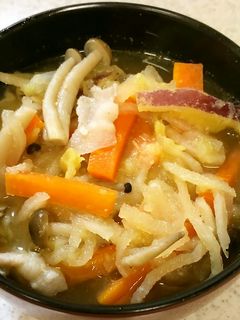 切り干し大根の豚汁-レシピのメイン写真