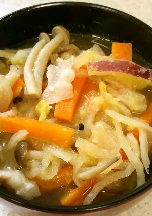 切り干し大根の豚汁-レシピのメイン写真