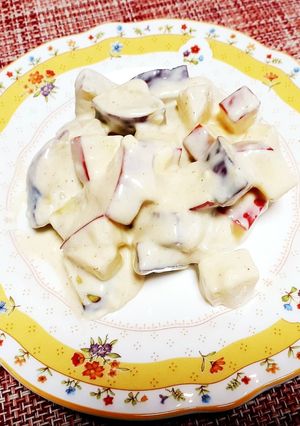 サツマイモとリンゴの甘いクリチ♪-レシピのメイン写真