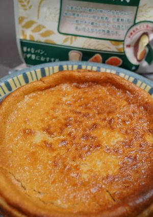 全粒粉で、ベイクドチーズケーキ-レシピのメイン写真