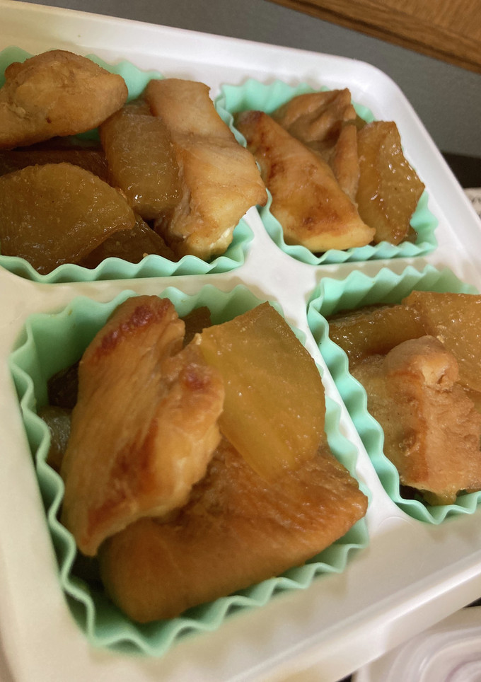 鶏むね肉と大根の照り焼き-レシピのメイン写真