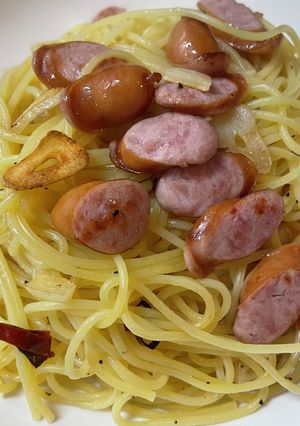 少し和風のペペロンチーノ-レシピのメイン写真