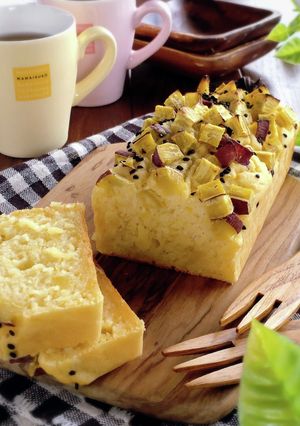 米粉で作る☆スイートポテトケーキ。-レシピのメイン写真