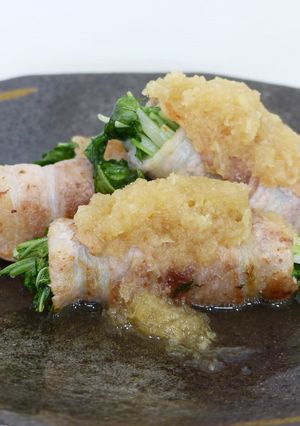 くるくるみず菜-レシピのメイン写真