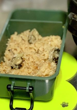 土鍋炊飯釜で牡蠣ごはん-レシピのメイン写真
