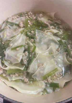 ワンタンスープ-レシピのメイン写真
