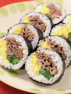 すき焼き風のり巻き-レシピのメイン写真
