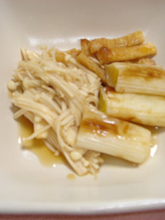 焼きねぎとキノコのレモン醤油和え♪-レシピのメイン写真