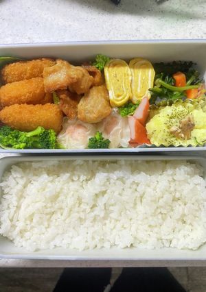 兄高校生お弁当221025-レシピのメイン写真