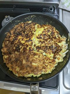 米粉でツナのお好み焼き-レシピのメイン写真