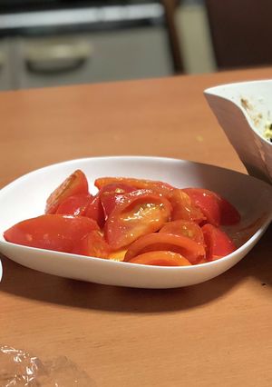 温トマト-レシピのメイン写真